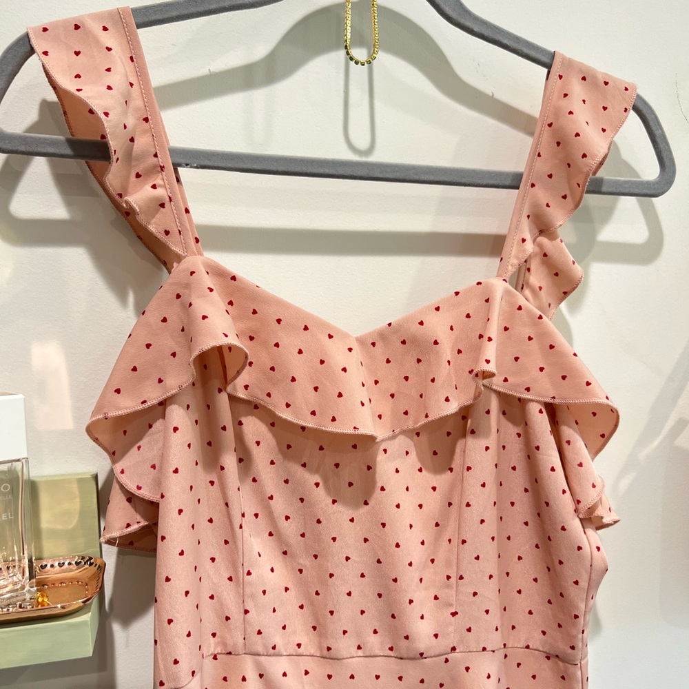 Pink heart dress